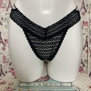Sexy Victoria’s Secret Thong Large Black